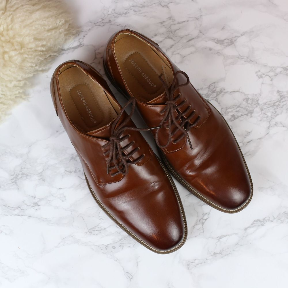 Joseph Abboud Brown Oxford 8.5